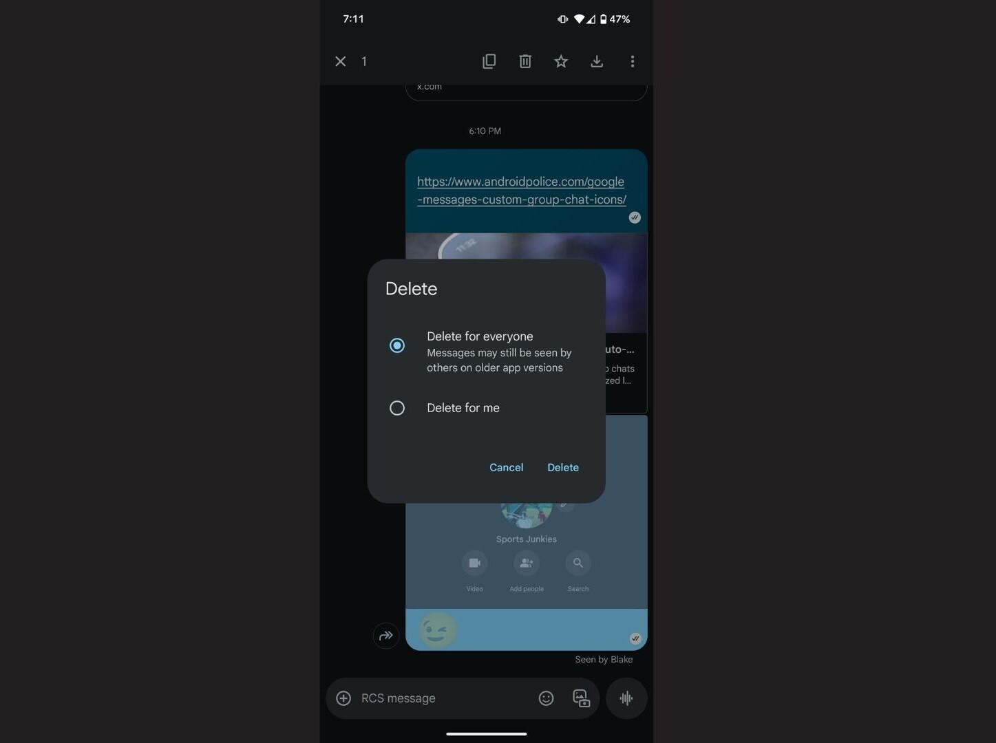 Google Messages Update Introduces Delete for Everyone Functionality Enhancing User Control